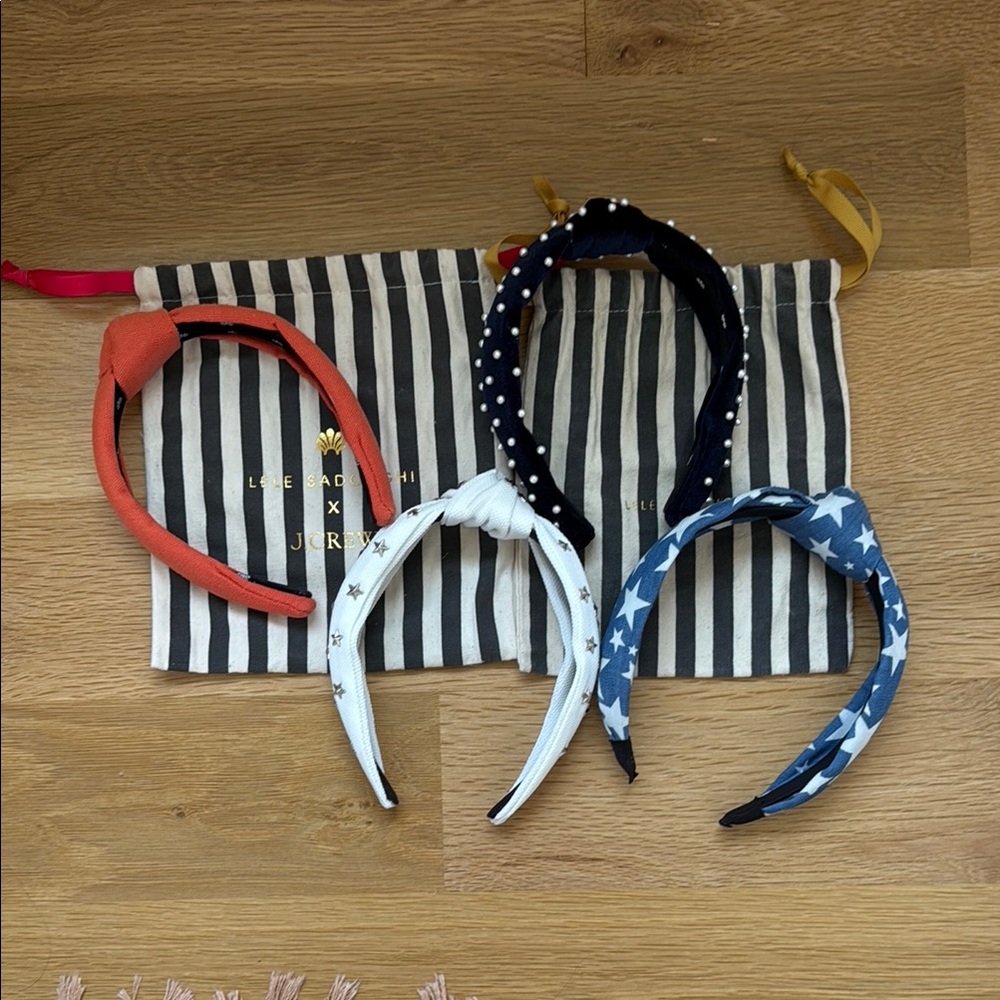 Lele Sadoughi set of 2 headbands